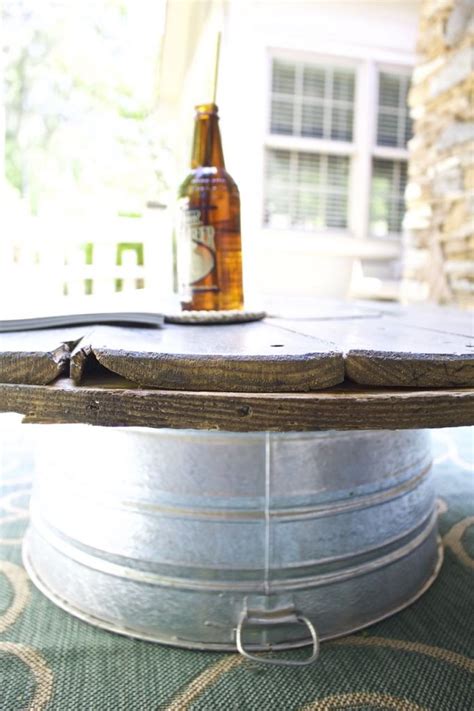 Diy pool table • woodarchivist 10. Wire Spool DIY Coffee Table - 2 Bees in a Pod