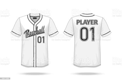 specification baseball  shirt mockup isolated  white background  sample design elements