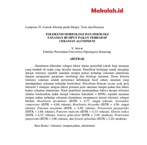 Menurut kbbi, abstrak sebagai nomina atau kata benda adalah ikhtisar (karangan, laporan, dan sebagainya), ringkasan, atau inti. Abstrak Skripsi Teknik Informatika - Pejuang Skripsi