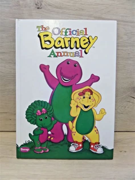 Official Barney Annual 2000 Hardback Book The Fast Free Shipping 1244