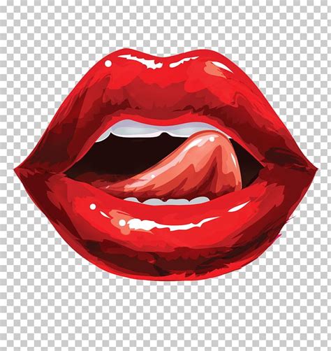 Lip Licking Png Clipart Art Bite Biting Biting Lips Drawing Free Png Download