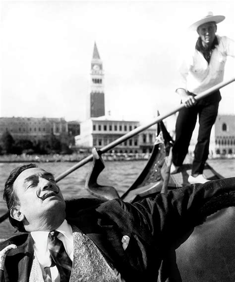 Salvador Dali In Venice Photograph By Globe Photos Fine Art America