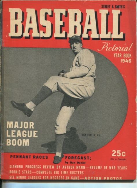 1946 Street And Smiths Baseball Pictorial Yearbook Ebay