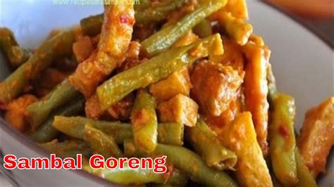 Sambal goreng tempe tahu merupakan salah satu menu harian di dapur saya. Sambal Goreng - Tahu Tempe | Veg Side Dish - YouTube