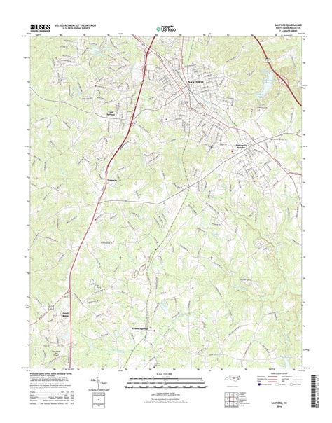 25 Sanford North Carolina Map - Maps Online For You