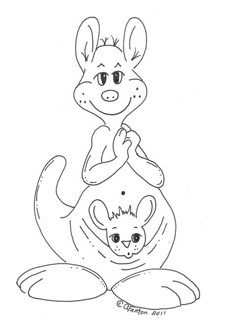 Mommy And Baby Animals Coloring Pages Baby Animals And Mom Coloring
