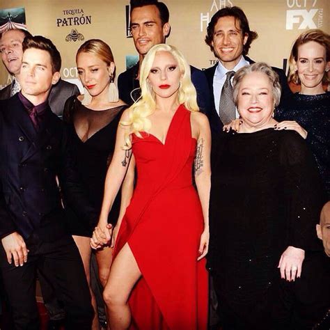 Ahs Hotel Cast Attend Screening In La American Horror Story Beautiful People American