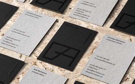 Borhaven Arkitekter Identity On Behance