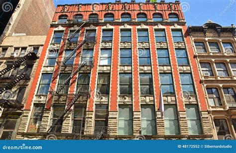 Typical Sight Of Residential Apartment In Manhattan New York Stock