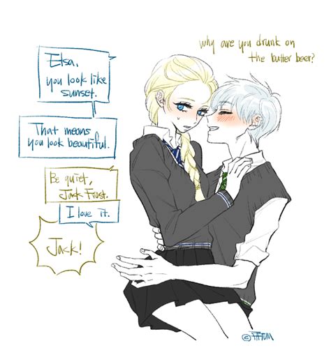 Jelsa Tumblr Jelsa Jack And Elsa Jack Frost And Elsa