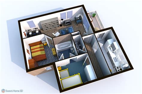 Add furniture to the plan from a searchable and extensible catalog organized by. Sweet Home 3D
