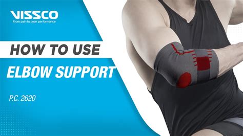 How To Wear And When To Use Vissco Elbow Support With Strap Youtube