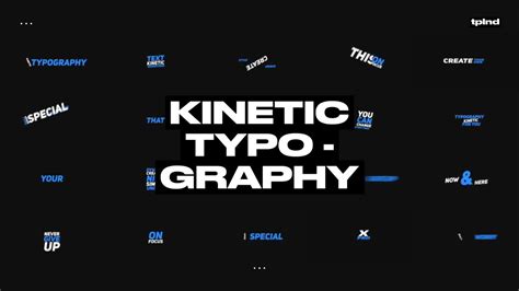 Kinetic Typography By Typoland Aniom Marketplace