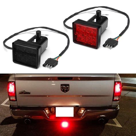 Aliexpress Com Buy 1xTruck Trailer Hitch Cover With 15LED Brake Light