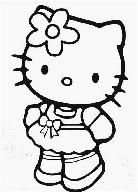 Hello Kitty Coloring Pages - 1NZA.com