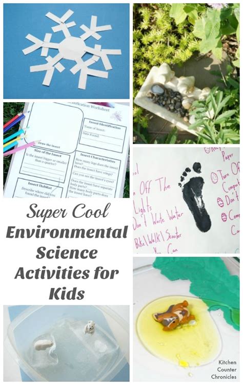 Super Cool Environmental Science Activities For Kids