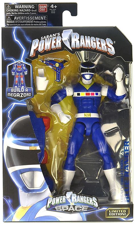 Power Rangers In Space Legacy Build A Megazord Blue Ranger 65 Action