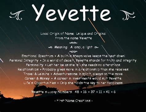 Random house unabridged dictionary, copyright © 1997, by random house, inc., on infoplease. Yevette | Names with meaning, Personal integrity, Deceit