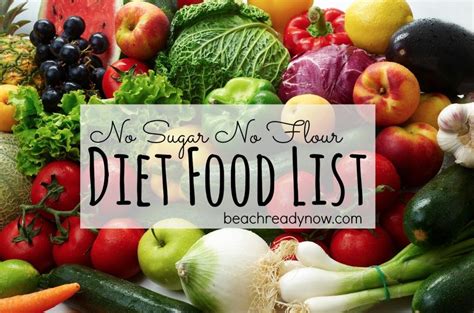 Check spelling or type a new query. No Sugar No Flour Diet Food List = Follow this to lose ...