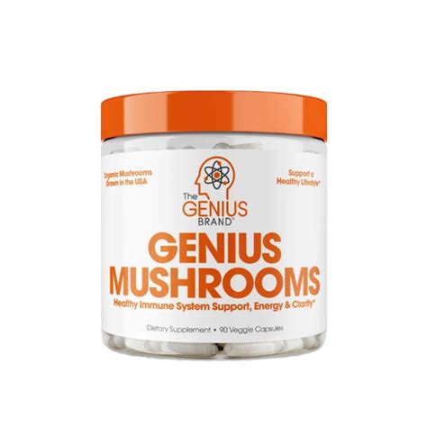 And it better be, given that their formula ain't exactly short. The Genius Brand Genius Mushrooms 90 Caps | Brain-Booster ...
