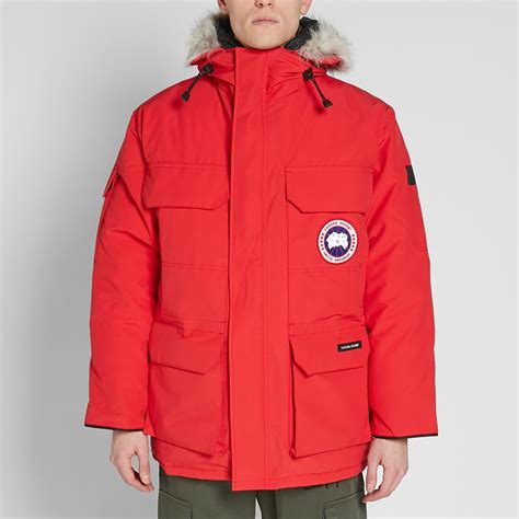 Canada Goose Expedition Fusion Parka Red End