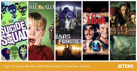 Top Good Movies With Bad Rotten Tomatoes Scores TheTopTens