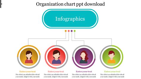 Infographics Model Organization Chart Powerpoint Template Download