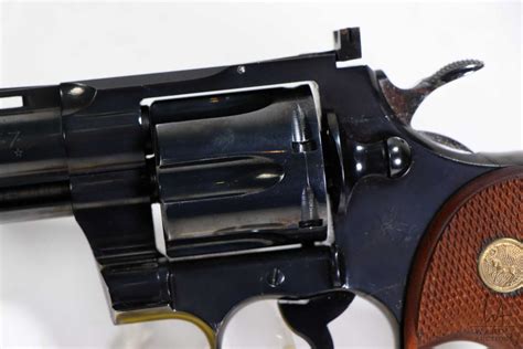 Restricted Handgun Colt Model Python 1956 357 Mag Six Shot Double
