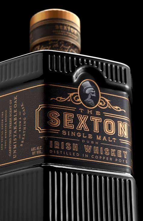 The Sexton Whisky Packaging Whiskey Bottle Packaging
