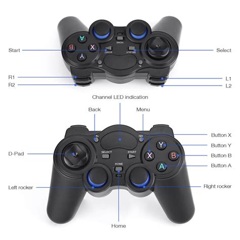 New Wireless Usb 24g Game Controller Gamepad Joystick For Android Tv
