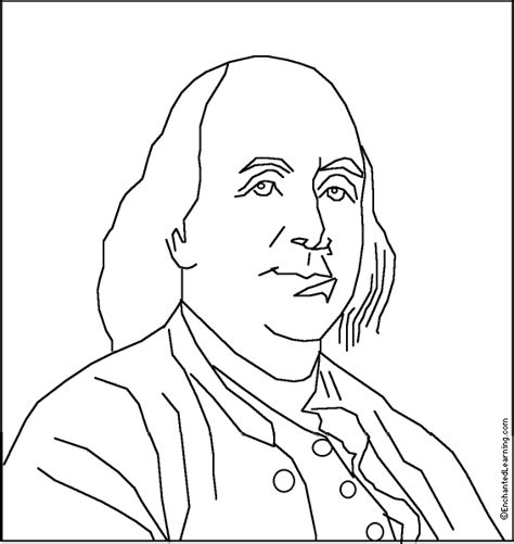 Benjamin Franklin Coloring Page Social Studies Activities Teaching