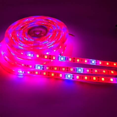 5m Leds Phyto Lamps Spectrum Led Strip Light Dc 12v Grow Led Strip