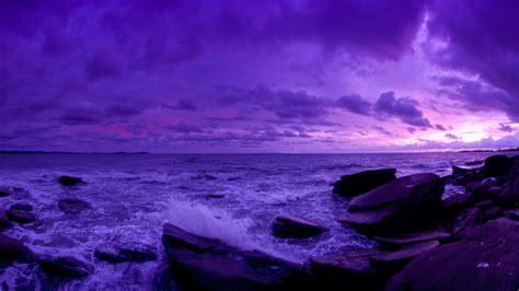 Dark Purple Sea Water Wallpapers And Images Wallpapers Pictures
