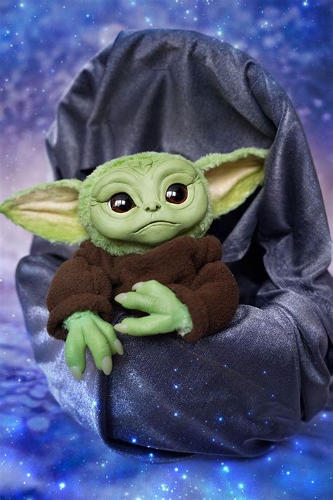 Russian Artist Created A Baby Yoda Doll That Is As Cute As The Original