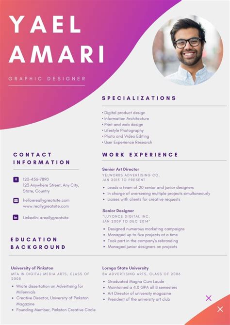If you're making a resume for graphic designer fresher, that means you don't have prior graphic design experience. Hacemos tu CV - Buen Curriculum Argentina