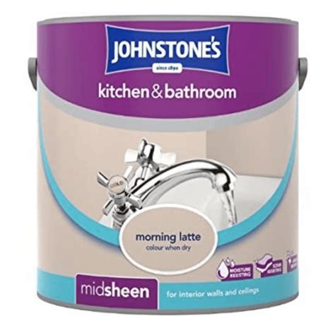 Johnstones Morning Latte Kitchen And Bathroom Paint 25l Uncategorised