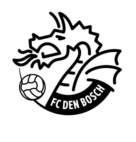 Den Bosch Logo Black And White Fc Den Clip Art Library