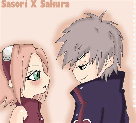 Naruto Sasori X Sakura By Sasukee23loveeer On Deviantart