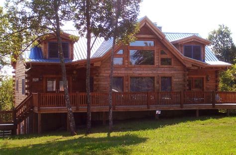 This Is An Oak Log Cabin Kit From Schutt Log Homes And Mill Works This