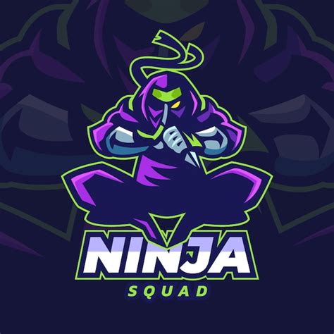 Premium Vector Detailed Colorful Ninja Logo