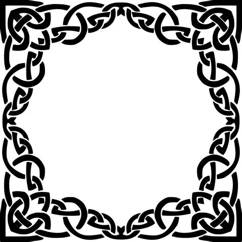 Svg Celtic Knot Frame Decorative Free Svg Image And Icon Svg Silh