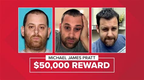 50k reward to help find wanted fugitive michael james pratt