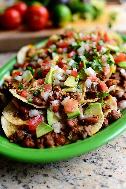 Cover with foil and bake until bubbling and hot, about 25 minutes. Loaded Nachos | The Pioneer Woman Cooks | Ree Drummond