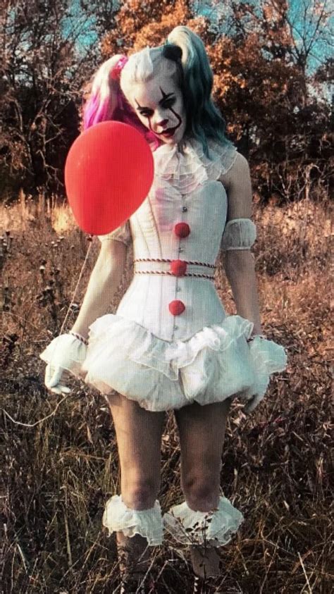 Sexy Girl Pennywise Ideas Pennywise Cosplay Costumes Pennywise Halloween Costume Vlrengbr