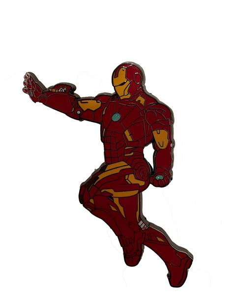 Marvel Iron Man Tony Stark Enamel Pin Etsy