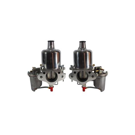 Pair Of Hs6 Carburettors For A Mgc 6 Cyl 1969 Su Carburetters