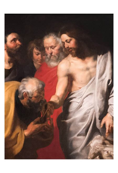 Christ Giving The Keys To St Peter By Peter Paul Rubens Print