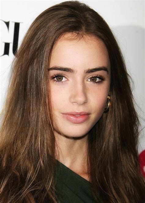 Lily Collins Eyebrows Lily Collins Makeup Lily Collins Short Hair