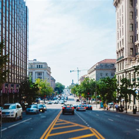 Sign up for online banking here. City Street In Washington DC by Vero.