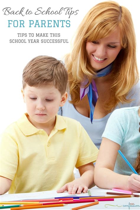 Back To School Tips For Parents And Families